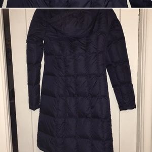 Long north face jacket